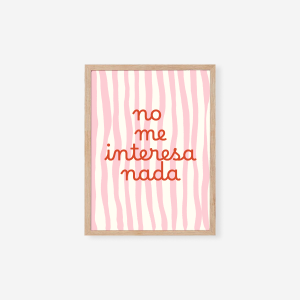 No me interesa nada - Слика 1
