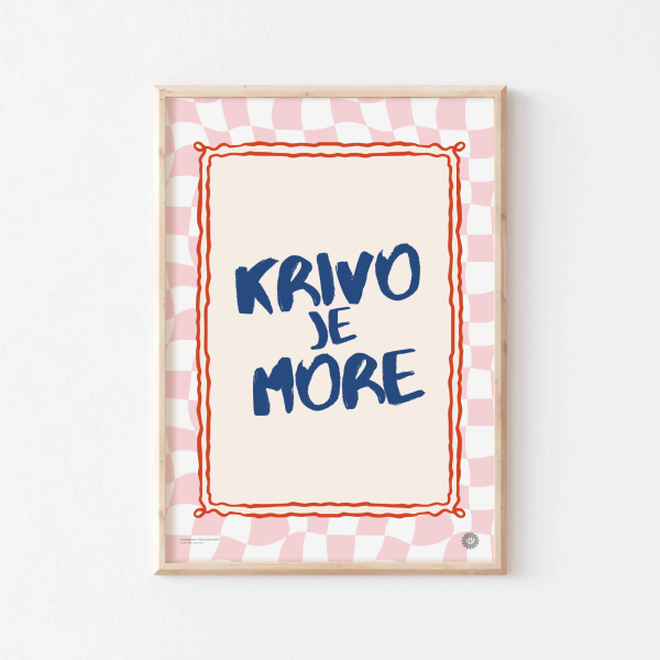 Krivo je more poster