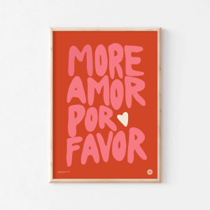 More amor por favor poster