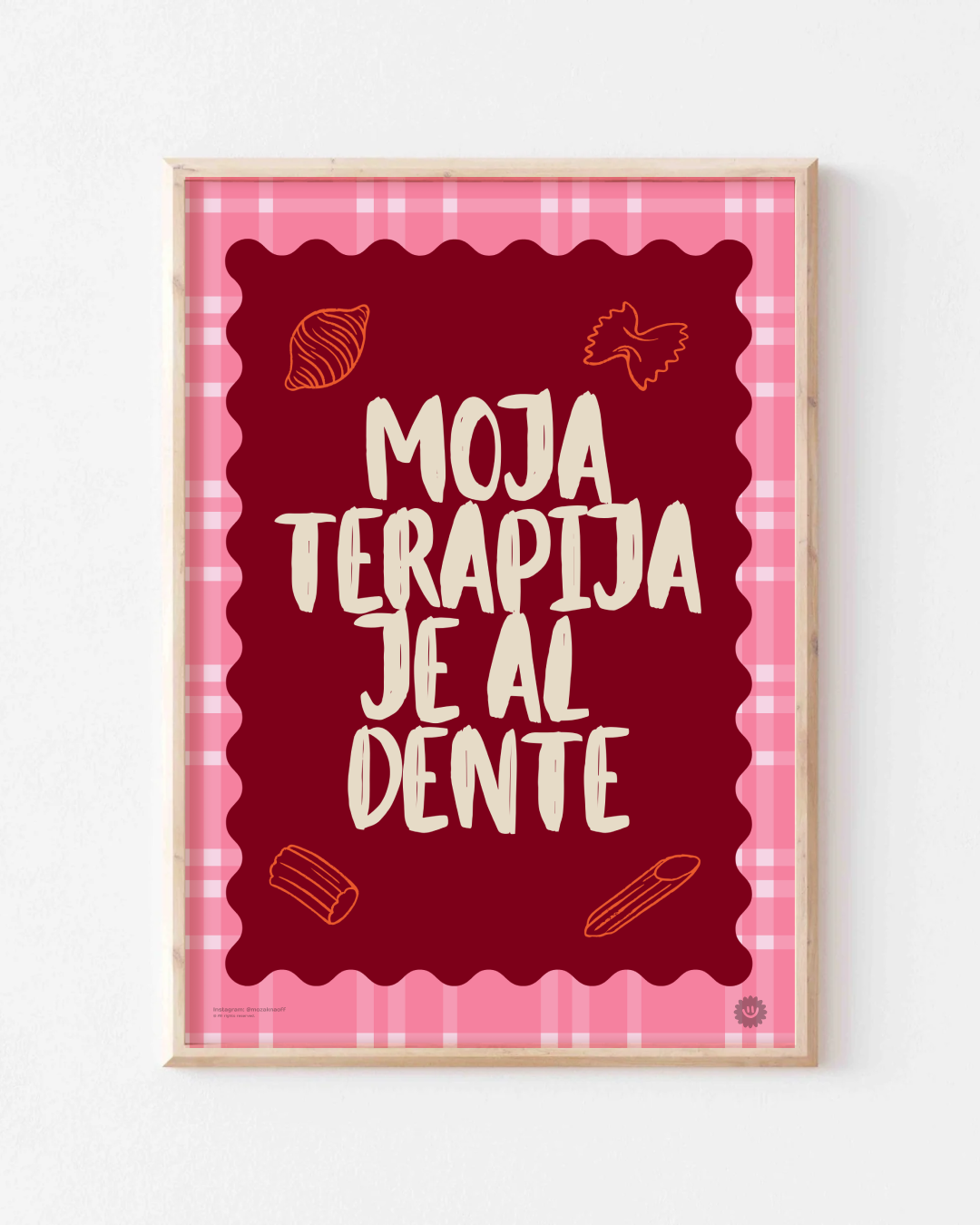 poster - moja terapija je al dente