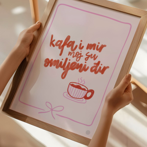 Kafa i mir moj su omiljeni đir