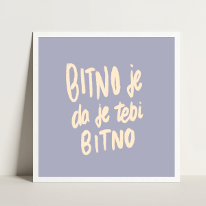 Bitno je da je tebi bitno - Слика 1